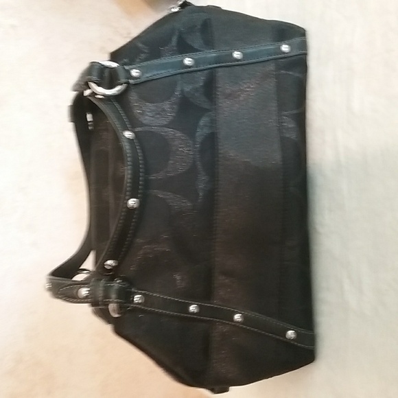 COACH Glitter C w/Studs EUC - Picture 5 of 11